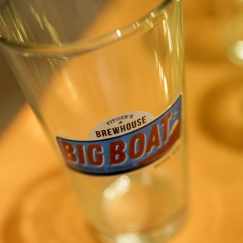 Big Boat Oatmeal Stout Pint Glass