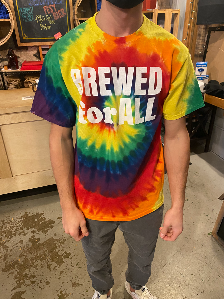 Pale-Porter-Stout Tie Dye T-Shirt