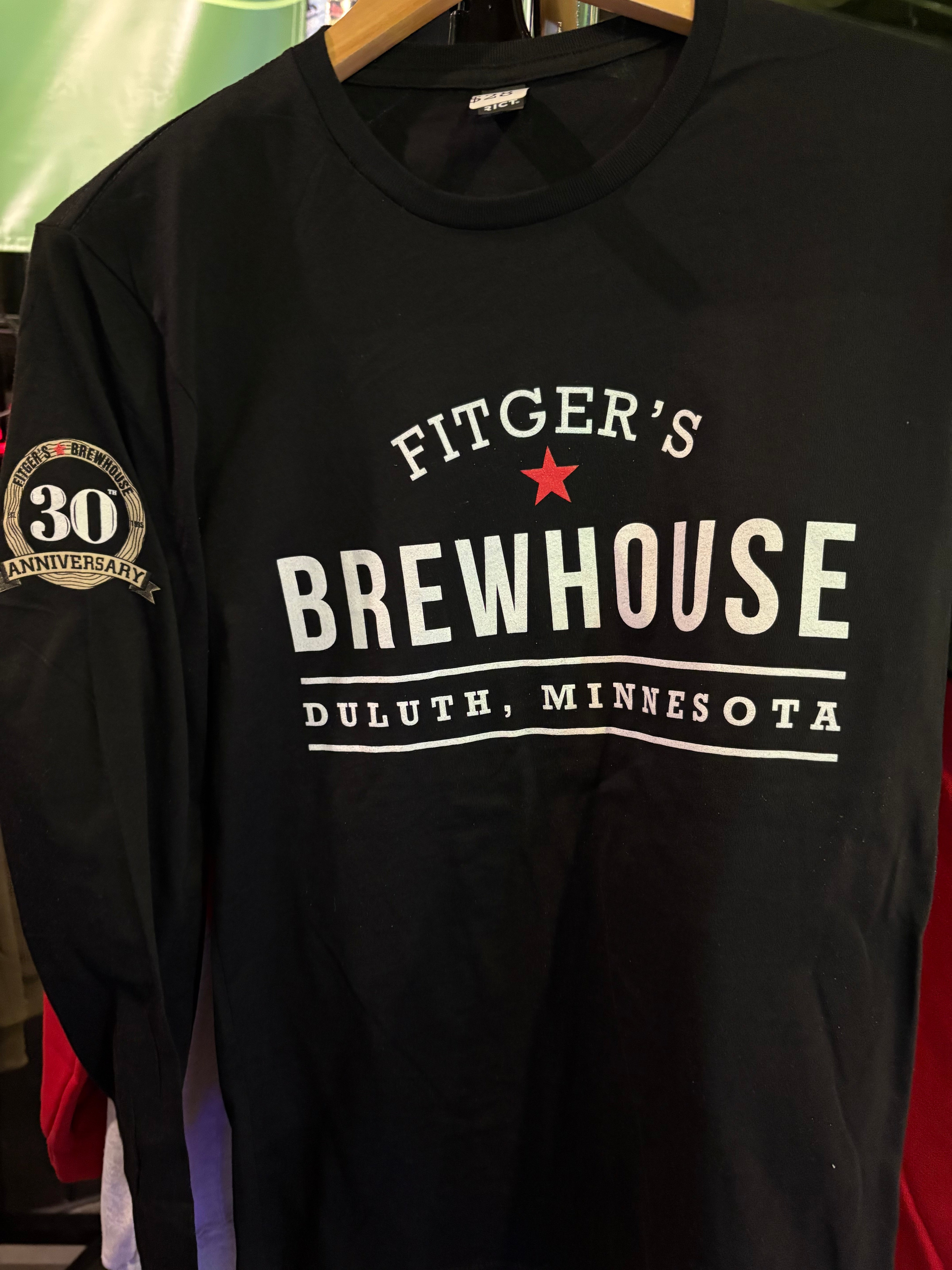 Rod Raymond NEW 30TH Anniversary Black Long sleeve shirt – Fitger's Brewhouse