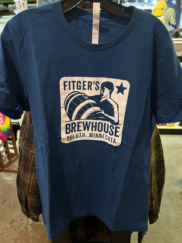 Brewhouse Kegman T-Shirt (Slate Blue)