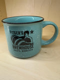 new Brewhouse Campfire Mug- light blue