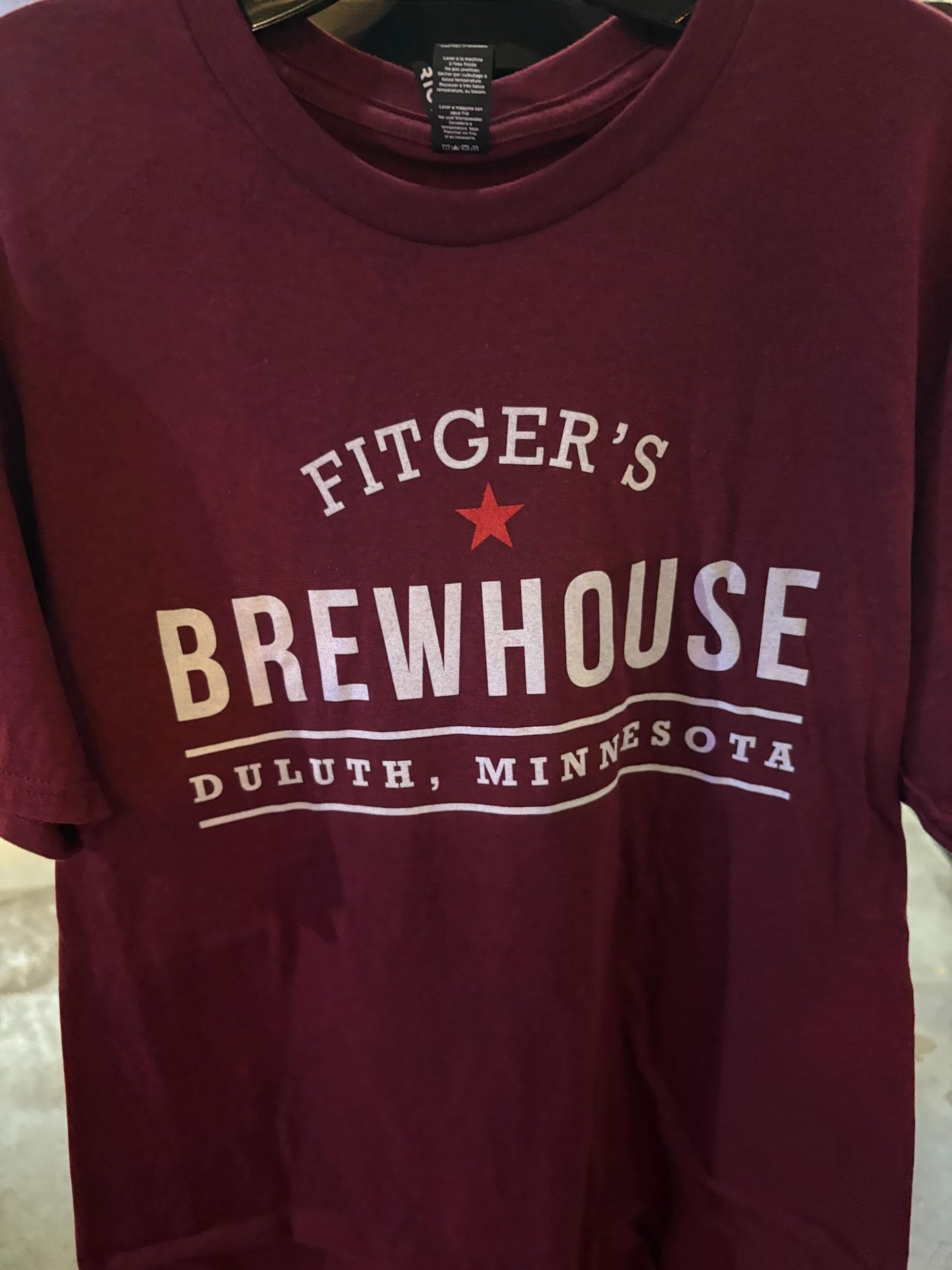 NEW Thank you for Drinking with US- color maroon – Fitger's Brewhouse