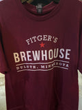 NEW Thank you for Drinking with US- color maroon