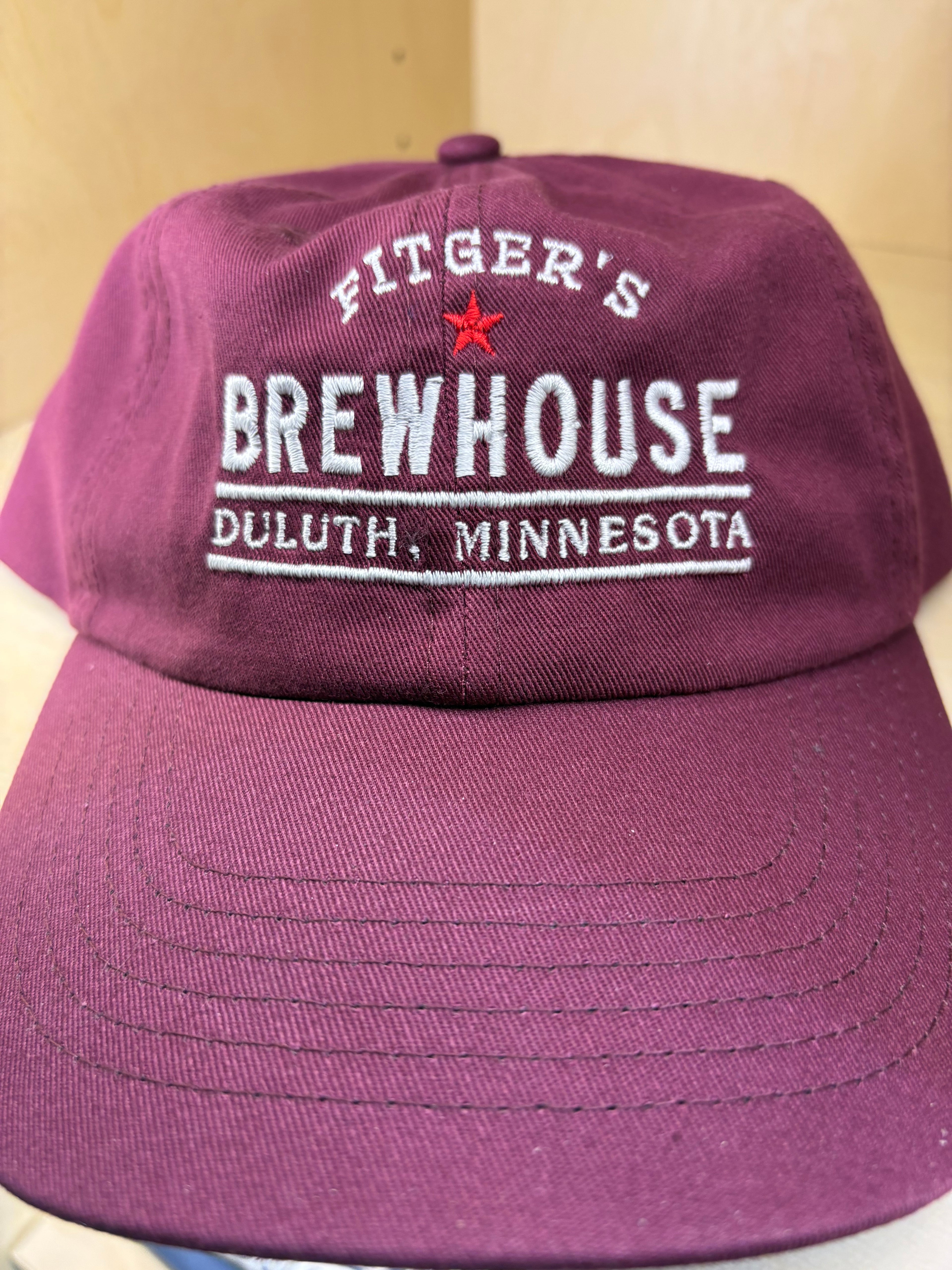 NEW Brewhouse Dad Hat maroon