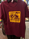 Brewhouse Kegman T-Shirt (Maroon) UMD colors