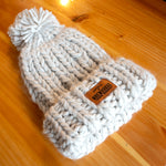 Oatmeal Thick Knit Hat
