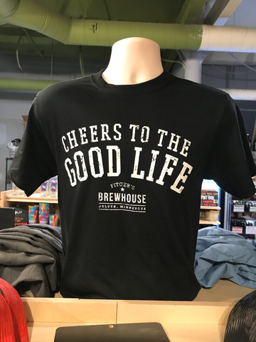 Cheers To The Good Life Brewhouse Logo T-Shirt