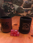 Dice and Cup ( black or tan )